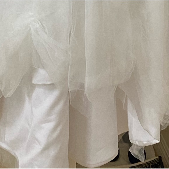 NWOT-Custom Made Flower Girl Dress - Picture 4 of 5